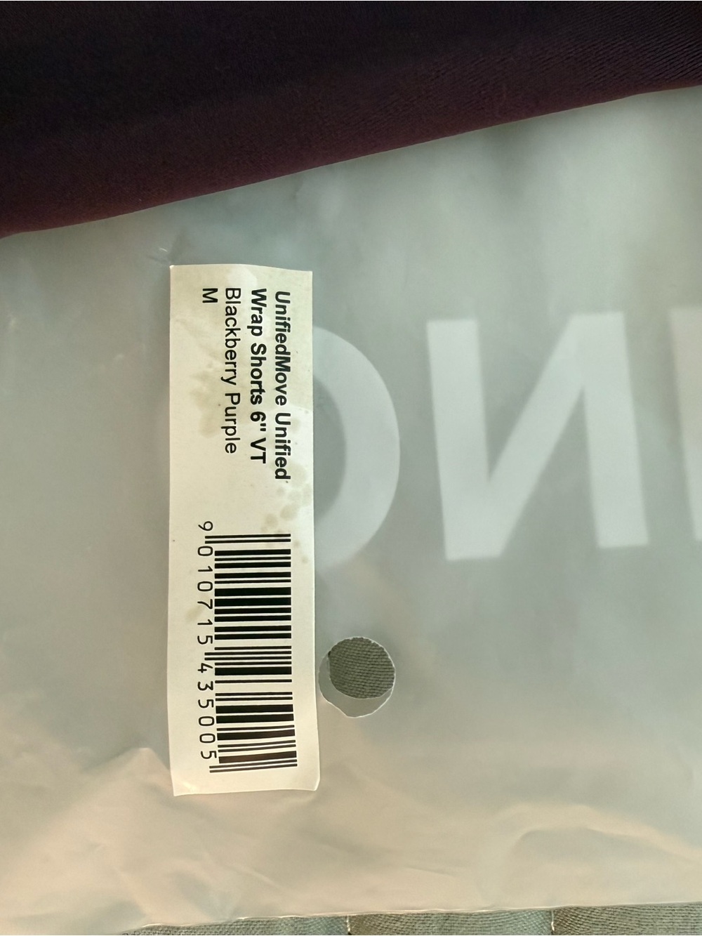 ONER ACTIVE UNIFIEDMOVE™ WRAP SHORTS WHITE LOGO 6" - Picture 5 of 7
